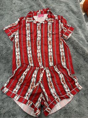 Buckskin Babes Pearl snap Pajamas